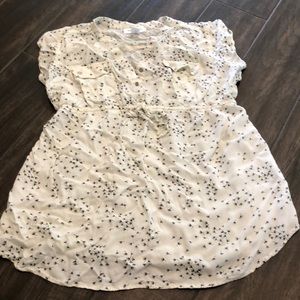 Motherhood maternity dandelion short sleeve shirt